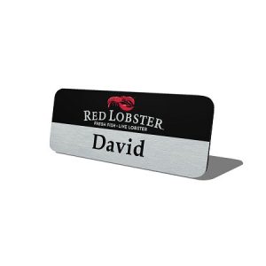 Plastic Badge created for Red Lobster
