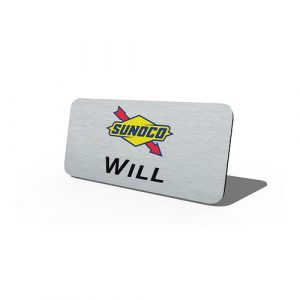 Metal-With-Name-And-Logo-Sunoco