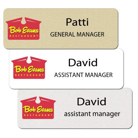 Bob Evans Name Badges