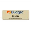 Budget Rental Car Manager Name Tags