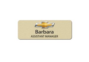 CHeverolet Manager Name Badges