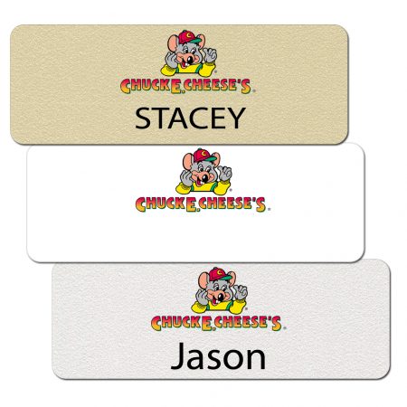 Chuck E Cheese Name Badges