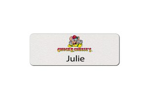 Chuck E Cheese Employee Name Tags