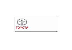 Toyota Name Tags