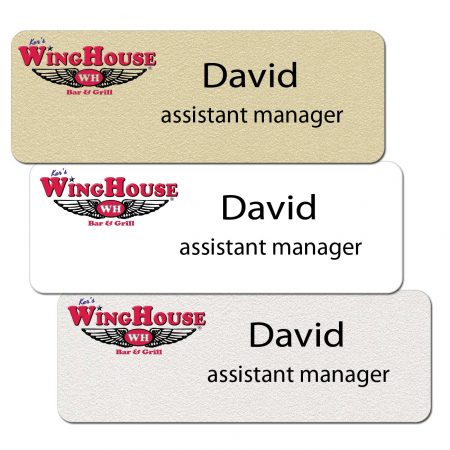 Winghouse Name Badges
