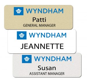 Wyndham Hotel Name Badges