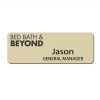 Bed Bath and Beyond Manager Name badges