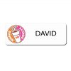 Dunkin Donuts Name Tags