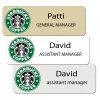 Starbucks Name Tags