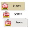 Wendy's Name Badge Collage