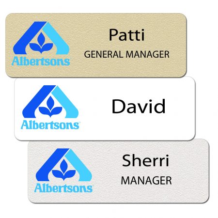 Albertsons Name Tags and Badges