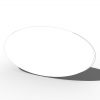 Oval Blank Name Tags