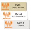 Whataburger Name Tags and Badges
