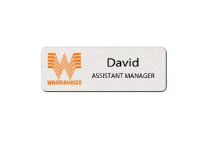 Whataburger Employee Name Badges