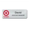 Target Metal Employee Name Badges