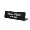 Plastic Badge with Name and Title Only