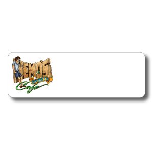Nemo's Sports Cafe Plastic Logo Only Badge