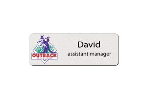 Outback Steakhouse Name Tags