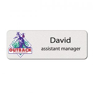 Outback Steakhouse Name Tags