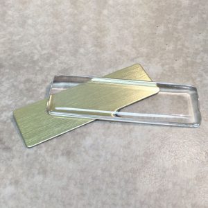 Rectangular Dome 3/4 x 2 1/2 inches