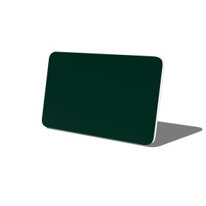 Green with White Core Blank Tag