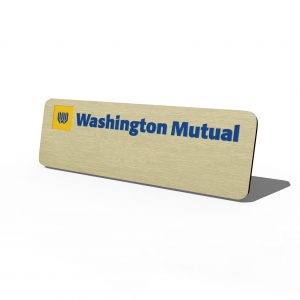 Gold Brushed 1 x 3 inches