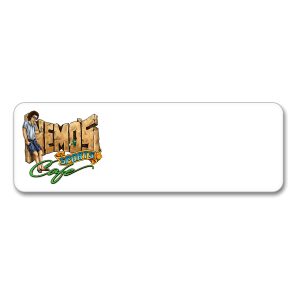 White 1 x 3 inches