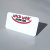 White 1 1/2 x 3 inches