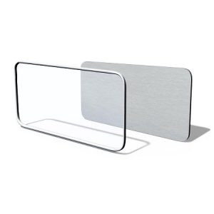 1.5 inch Silver Metal with Dome Lens