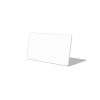 White 2 1/8 x 3 3/8 inch Name Tag