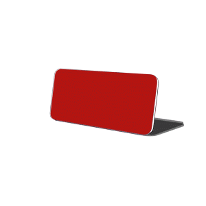 blank metal name tags