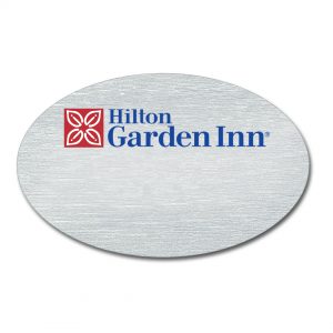 Oval name tags