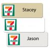 7-Eleven Name Badges