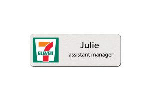 7-Eleven Employee Name Tags