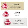Arbys Name Badges
