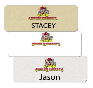 Chuck E Cheese Name Badges