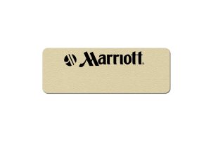 Marriott Hotel Manager Name Badges