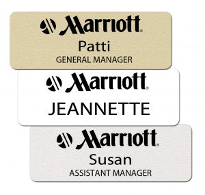 Marriott Name Badges