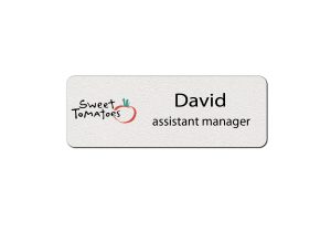 Sweet Tomatoes Employee Name Tags