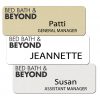 Bed Bath and Beyond Name Badges