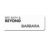 Bed Bath and Beyond Name Tags
