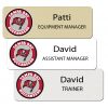 Tampa Bay Buccaneers Name Badges