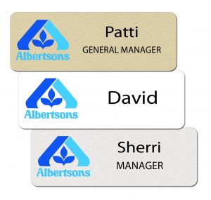 Albertsons Name Tags and Badges