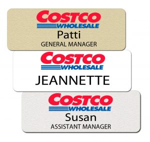 Costco Name Tags and Badges