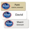 Kroger Name Tags and Badges