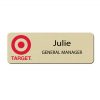 Target Manager Name Badges