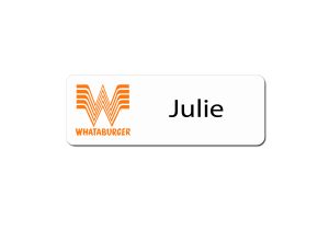 Whataburger Name Tags