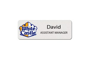 White Castle Employee Name Tags