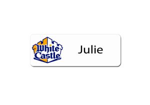 White Castle Name Tags