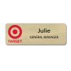 Target Metal Name Tags
